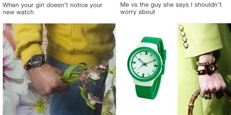 gucci watch memes.